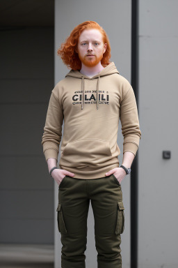 Chilean adult non-binary with  ginger hair