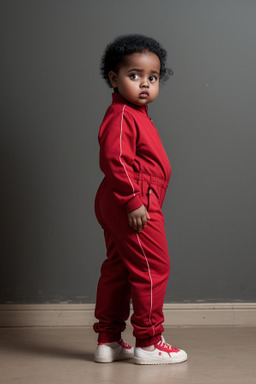 Somali infant girl with  black hair