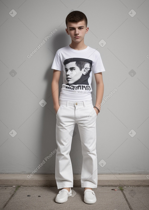 Romanian teenager boy 