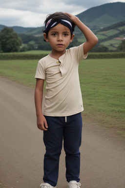 Colombian child boy 