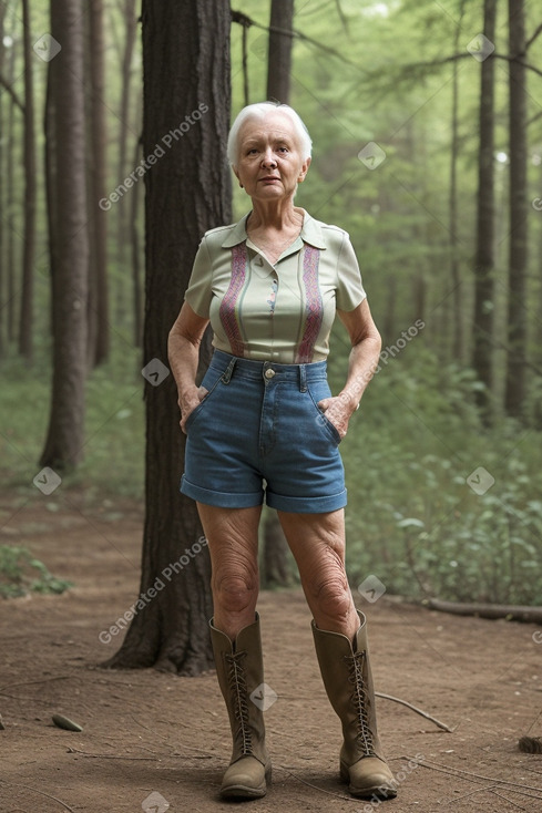 Ukrainian elderly female 