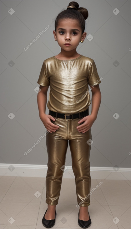 Venezuelan child boy with  brown hair