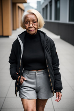 Elderly female with  blonde hair