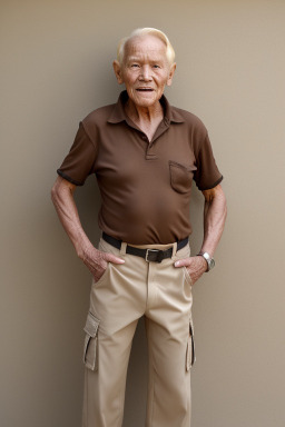 Bolivian elderly male with  ginger hair