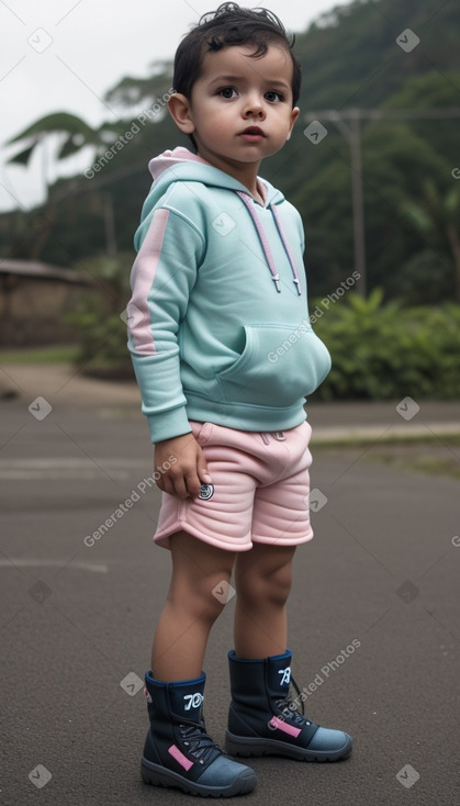 Costa rican infant boy 