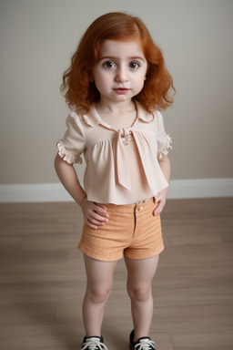 Armenian infant girl with  ginger hair