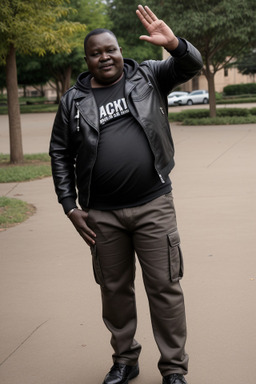 Ugandan middle-aged male with  black hair