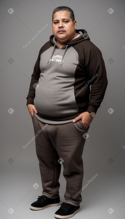 Nicaraguan middle-aged male with  brown hair