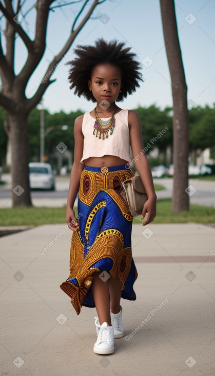 African american child girl 