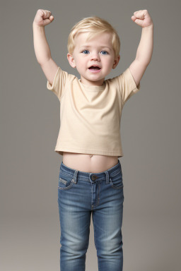 Irish infant boy with  blonde hair