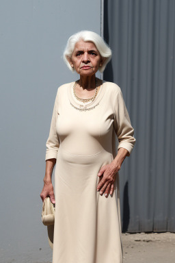 Yemeni elderly female with  white hair