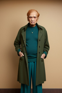 Pakistani elderly male with  ginger hair