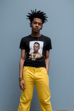 Jamaican young adult non-binary 