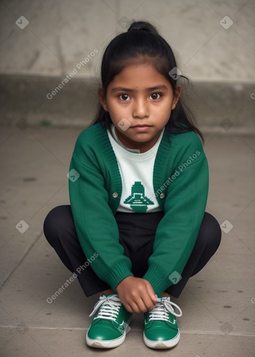 Guatemalan child girl 