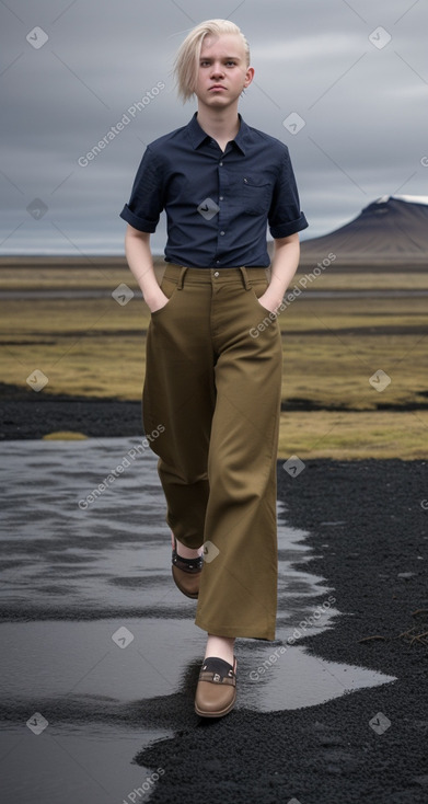 Icelandic young adult non-binary 