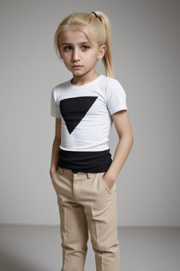 Azerbaijani child boy with  blonde hair