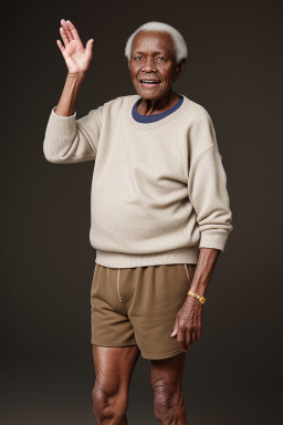 Zimbabwean elderly male with  brown hair