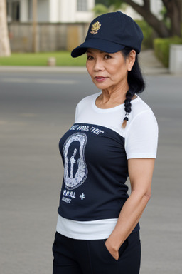 Filipino 45 years female with  black hair