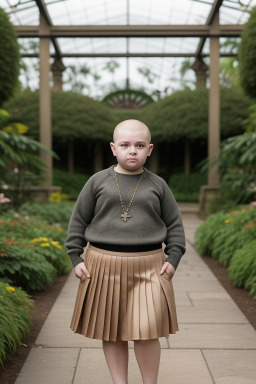 Puerto rican child girl with  ginger hair