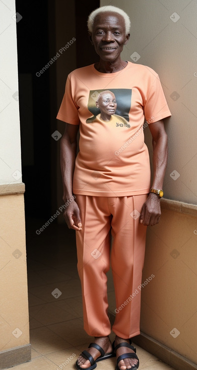 Ghanaian elderly male with  ginger hair