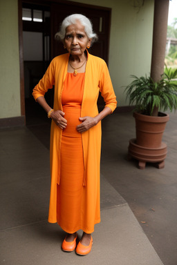 Sri lankan elderly female 