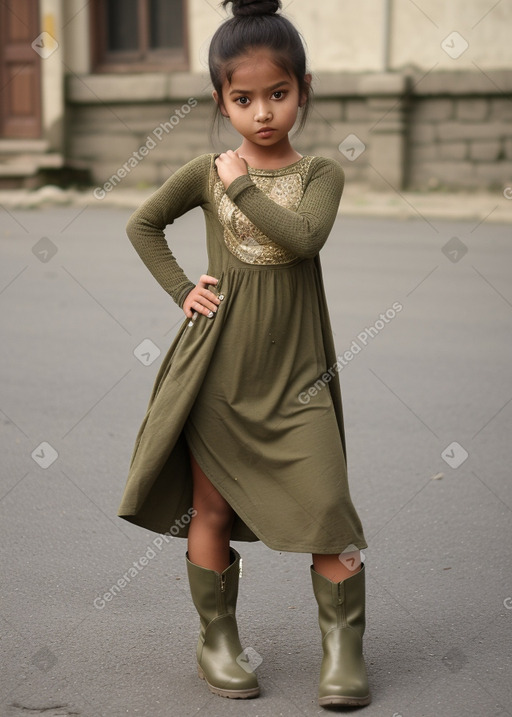 Nepalese child girl 