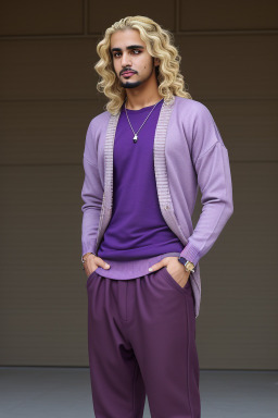 Saudi arabian adult male with  blonde hair