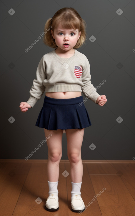 American infant girl 