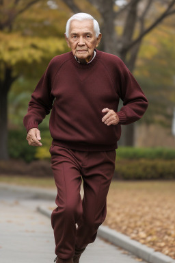 Panamanian elderly male with  brown hair