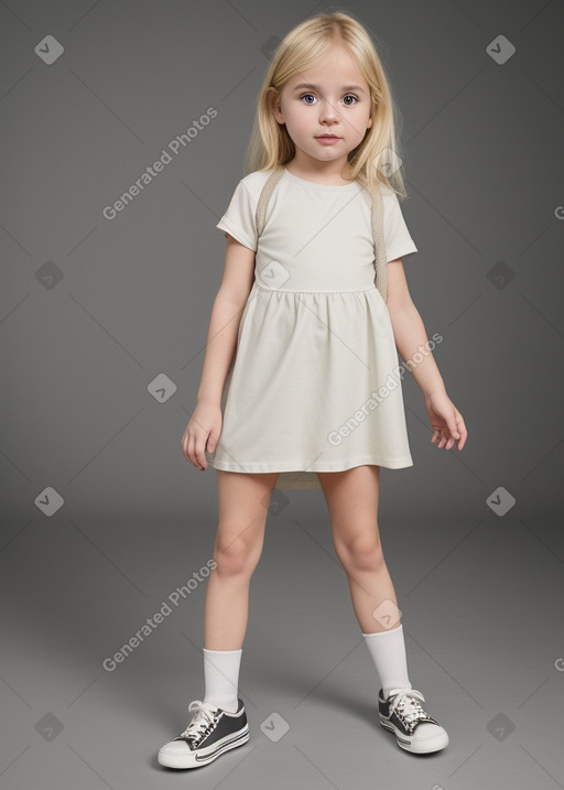 Argentine infant girl with  blonde hair