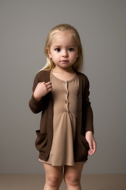 Honduran infant girl with  blonde hair