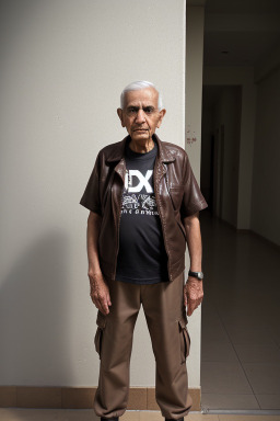 Bahraini elderly male with  brown hair