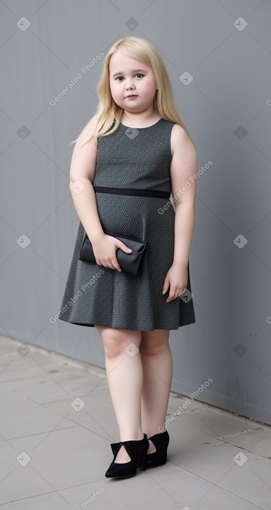 Polish child girl with  blonde hair