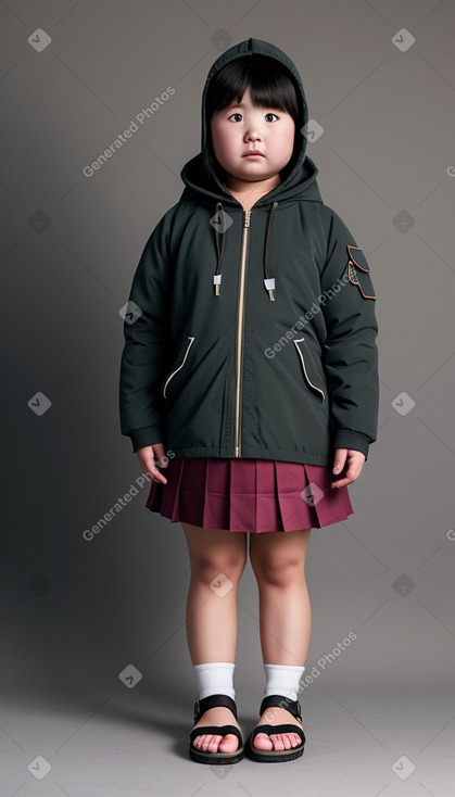 Mongolian child girl 