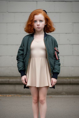 Irish child female with  ginger hair