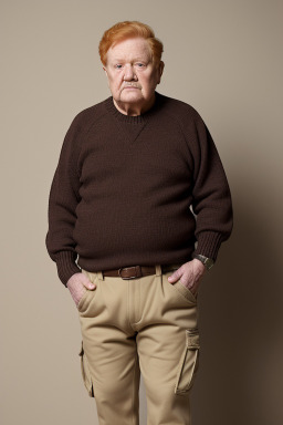 Mexican elderly male with  ginger hair