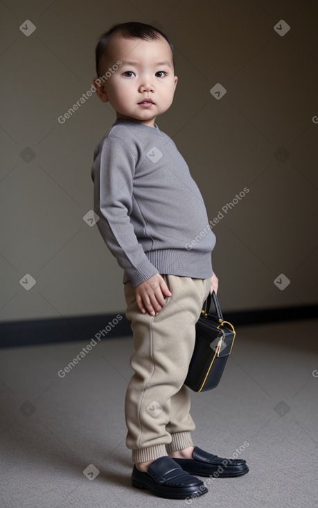 Mongolian infant boy 