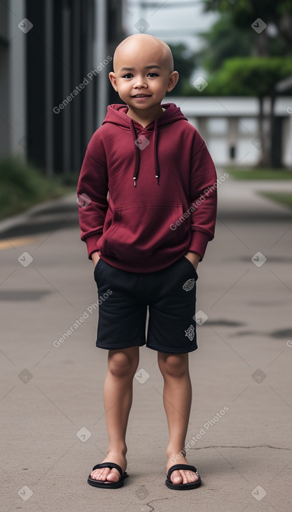 Filipino infant boy with  blonde hair