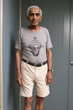 Saudi arabian elderly male with  gray hair