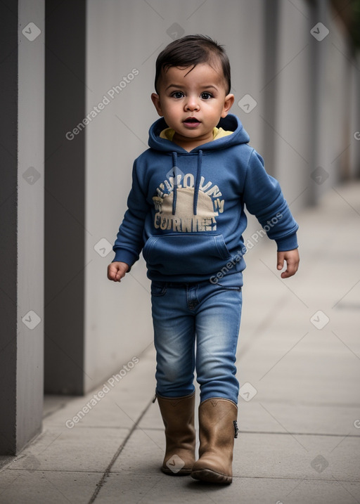 Colombian infant boy 