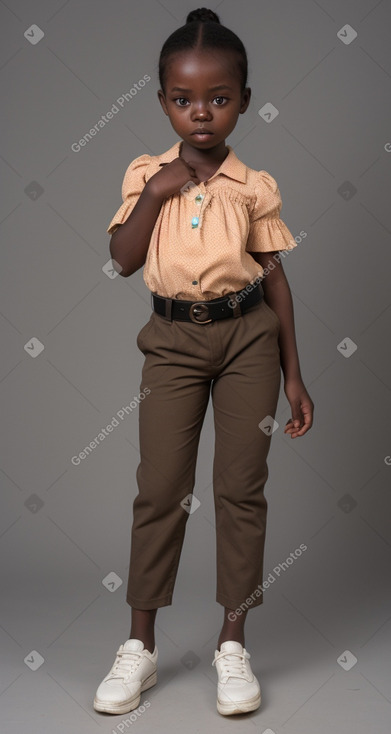 Zambian infant girl 