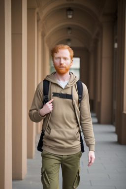 Egyptian adult male with  ginger hair