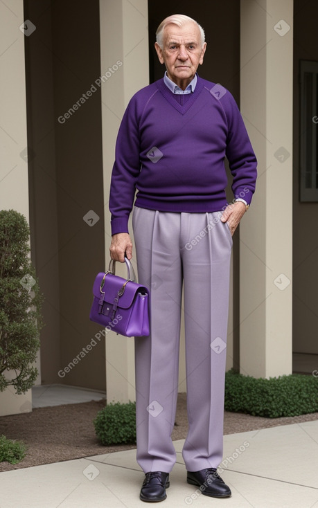 Georgian elderly male with  blonde hair