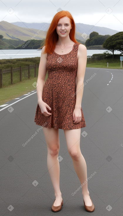 New zealand adult female with  ginger hair