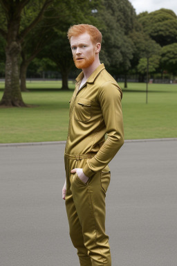 New zealand adult male with  ginger hair