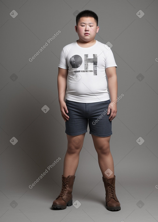 Mongolian teenager boy 