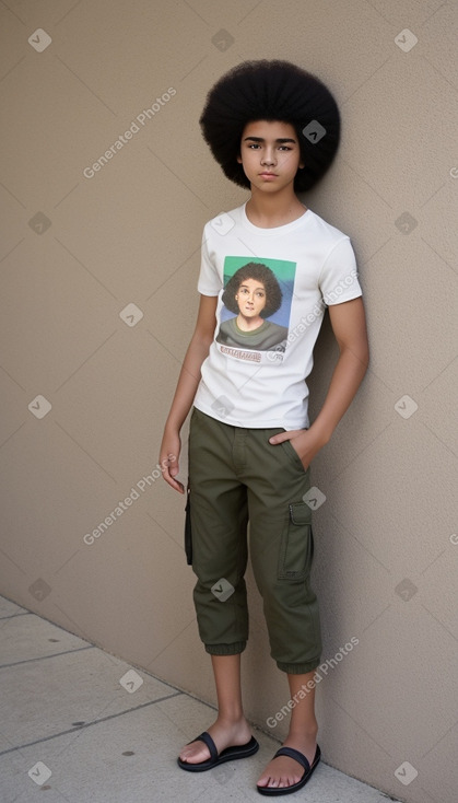 Mexican teenager boy 