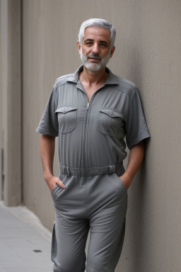 Israeli middle-aged male with  gray hair