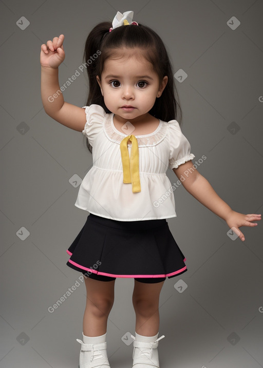 Colombian infant girl 