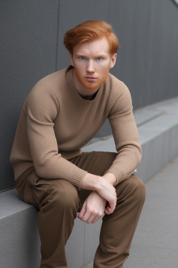 Slovenian adult male with  ginger hair